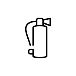 Icon of fire extinguisher