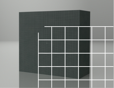 Clariant Icon Catalyst EnviCat Ceramic Honeycomb